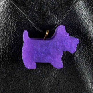 Scotty Necklace - Purple