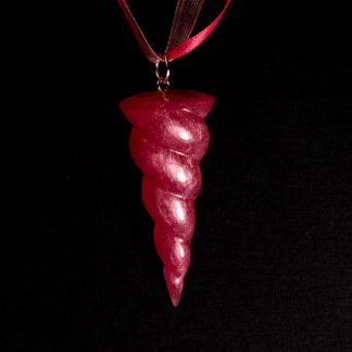 Unicorn Horn Necklace - Pink