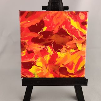 Abstract Fire Canvas