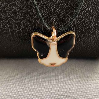 Boston Terrier Resin Necklace