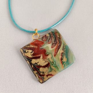 Paint pour necklace