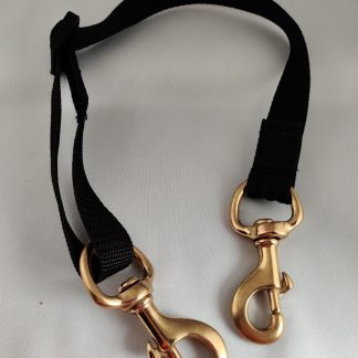 Adjustable double snap leash (SM)
